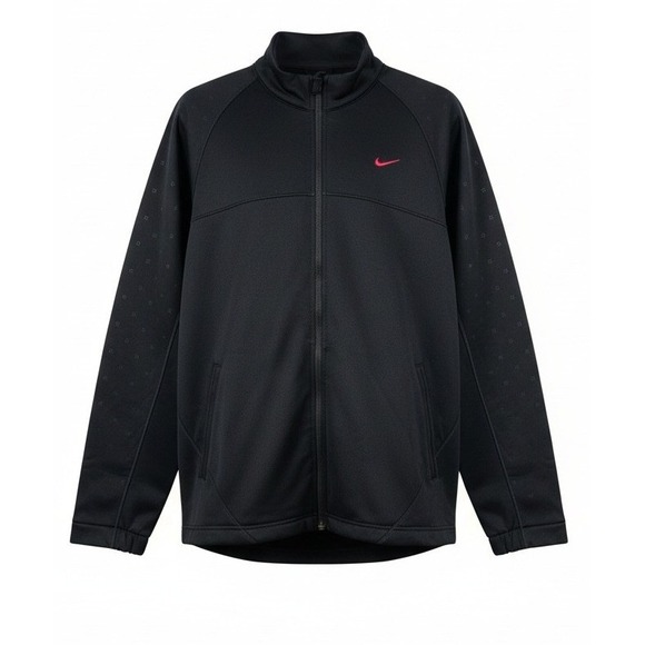 Nike Jackets & Blazers - Nike Golf Therma-FIT Full Zip Jacket Black Pink Swoosh Women's XL
